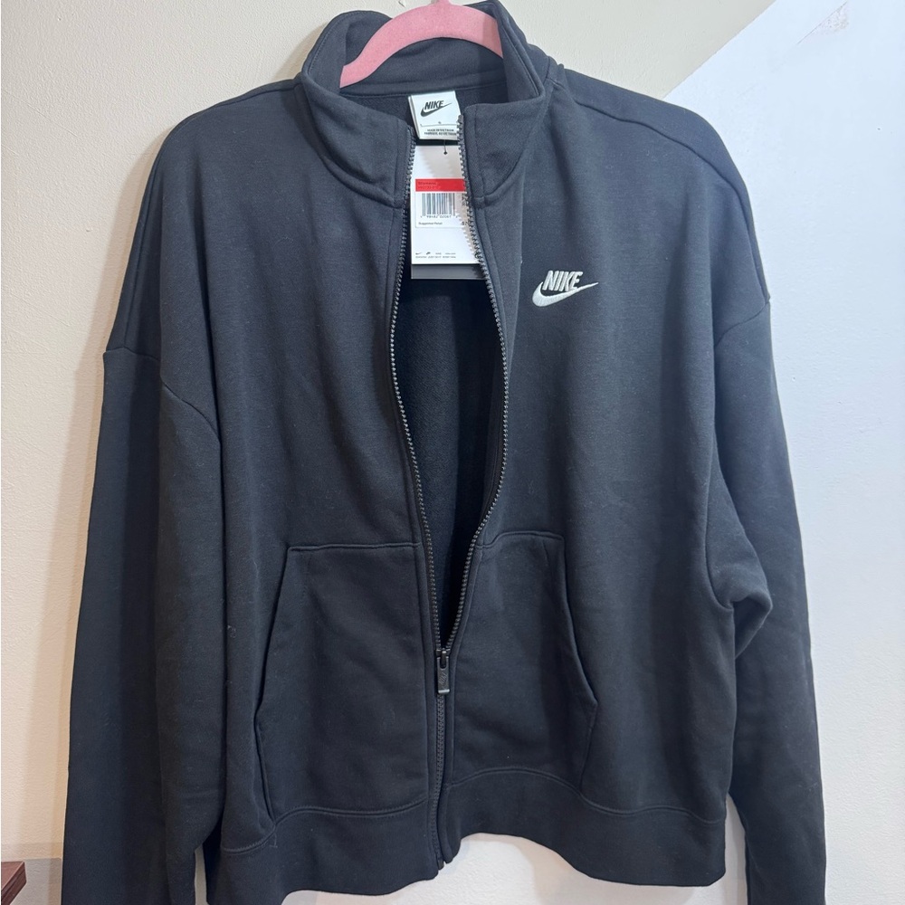 Nike Women's Black Fleece Jacket